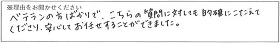 病棟スタッフの対応 画像